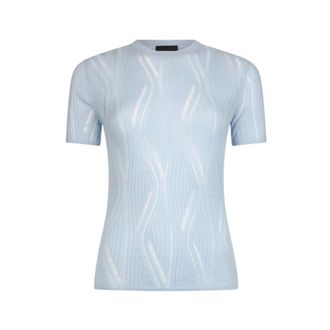 Liu Jo T-Shirts - female - Liu Jo - T-Shirts - Blue - XL - Tops