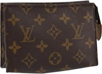 Louis Vuitton Pre-owned Clutches, female, Brown, Size: ONE SIZE Pre-owned Canvas Clutch