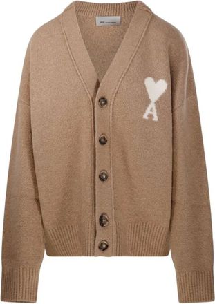 Ami Hombre, Jerseys, Beige, Talla: M