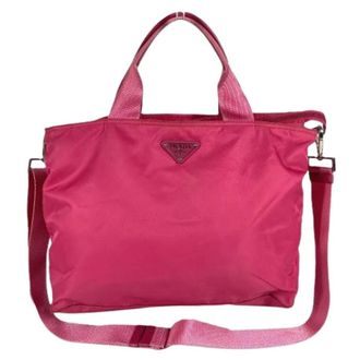 Prada Bolso Tote Vintage Pre-owned - Pre-owned - Mujer - Rosa - ONE SIZE