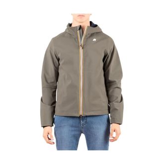 K-Way Jacko Bonded Jacket - Heren - Zomerjassen - Groen - M - Polyester - Jassen