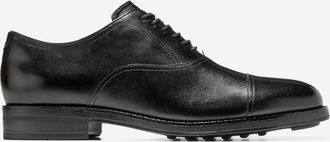Cole Haan Mens Ledley Grand Cap Toe Oxford Shoes - Black Size 10.5