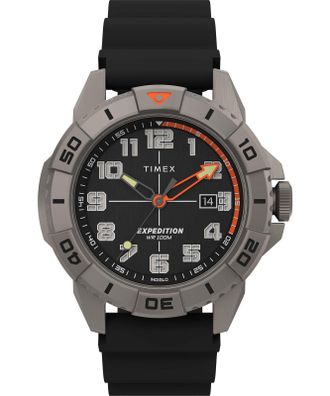 Timex Expedition North Ridge Mens Black Watch TW2V40600 Silicone - One Size