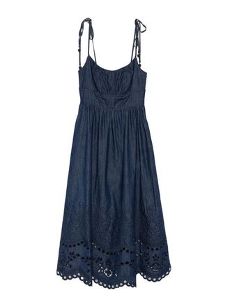 Zimmermann Mahon Denim Midi Dress