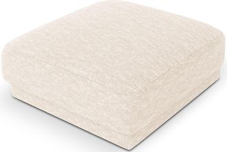 BLOOMINGLOFT Design Sitzpouf Miley 90 x 90 cm - Chenille