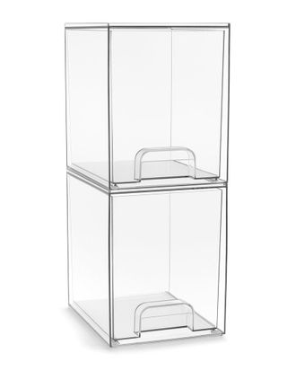 Sorbus Acrylic Clear Organizer Storage Drawers
