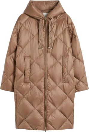 Max Mara De Cube Jassen - Dames - Parka Jassen - Bruin - M - Jassen
