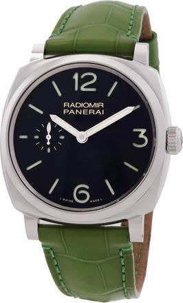 Officine Panerai Radiomir 1940 3 Day Black Dial Mens Watch PAM00574