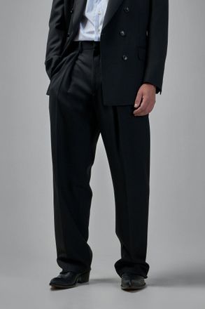 Tom Ford Broken Twill Double Pleat Pant