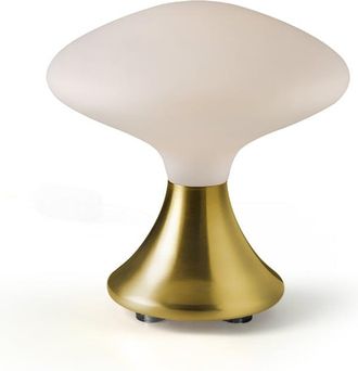 Daylight Italia Lámpara de mesa color latón con casquillo E27