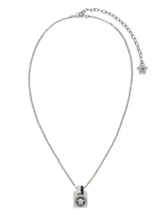 Versace Medusa-pendant necklace - Silver