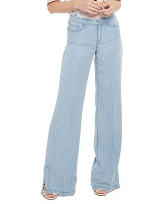 NYDJ Nydj Teresa Summerville Stripes Wide Leg Jean
