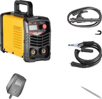 OEM M&aacute;quina De Soldar, Tecnolog&iacute;a Igbt, Dise&ntilde;o Port&aacute;til, Enchufe Europeo De 220 V, Color Amarillo