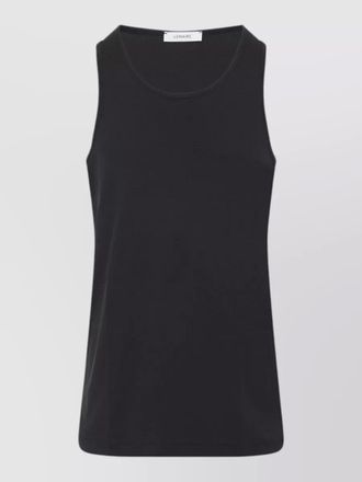 Christophe Lemaire sleeveless tank top round neck design