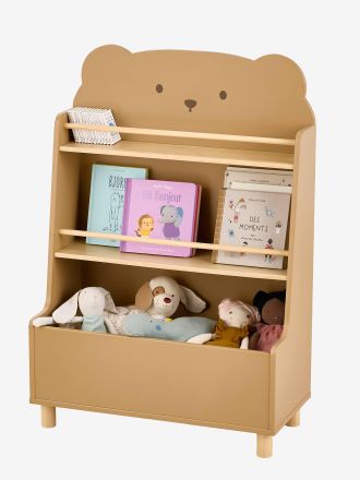 Vertbaudet Kinder B&uuml;cherregal B&Auml;R mokka