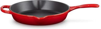 LE CREUSET Sart&eacute;n Skillet Alta De Hierro Fundido, 26 Cm, 2 Litros, Cereza