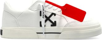 Off-white Vulc Low Sneakers - Dames - Sneakers - Wit - 40 EU - Leer - Schoenen