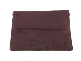 Loni Charming Faux Suede Clutch Shoulder Bag