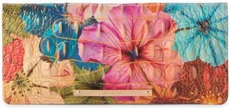 Brahmin Ady Croc Embossed Leather Wallet in Florita at Nordstrom