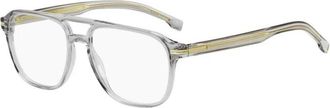 HUGO BOSS 1600 KB7 Brillen - Heren - Brillen - Grijs - 54 MM - Accessoires