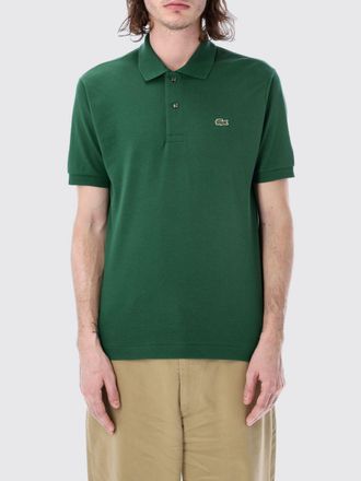Lacoste Polo Shirt Men color Green