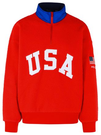 Polo Ralph Lauren Red Polyester Fleece