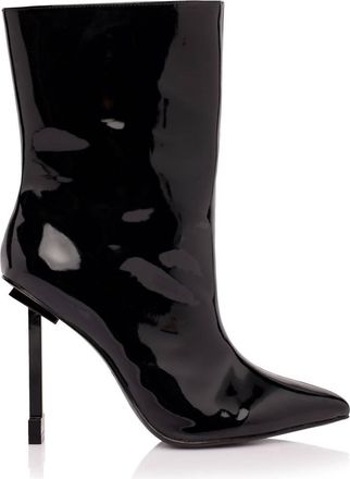 Jessica Rich Womens Molded Stiletto Heel Bootie In Noir