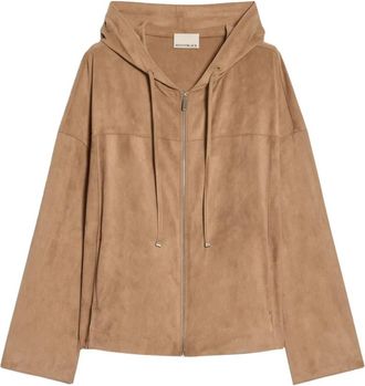 Pennyblack Pbjgocce Jersey Jas met capuchon - Dames - Zomerjassen - Beige - S - Polyester - Jassen