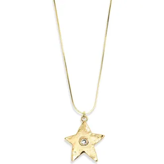 Bracha Star Bright Necklace in Gold at Nordstrom
