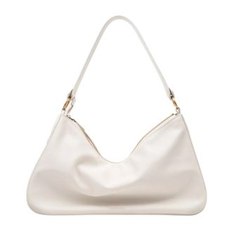 Parall&egrave;le Parallele, Tassen, Dames, Beige, ONE Size, Leer, Beverly Schoudertas