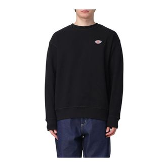 Dickies Sweatshirts, male, Black, S, Crew Neck Sweatshirt