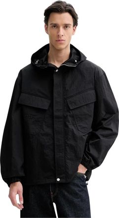 Kenzo Heren, Jassen, Zwart, Maat: S Nylon