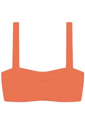 JADE Swim Womens Coast Bikini Top In Melon