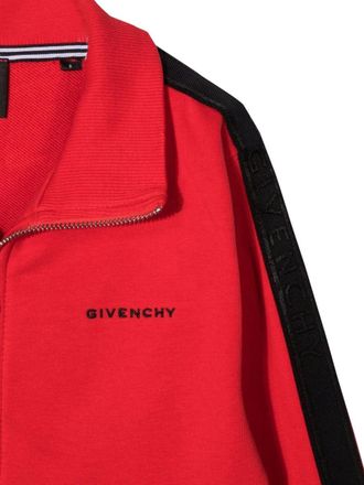 Givenchy Cotton Blend Cardigan - Red