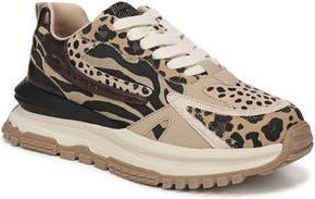 Blowfish Leo Sneaker in Leopard Multi Faux Suede at Nordstrom Rack, Size 6.5