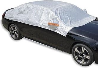 OEM Funda Impermeable Para Coche, Media Funda A Prueba De Rayos Uv Y Viento Para Coche, Sol, Lluvia, Polvo, Todo Tipo De Clima, Parabrisas, Ventanas Later