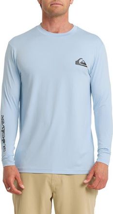 Quiksilver Everyday Surf Long Sleeve Performance Rashguard in Skyway at Nordstrom, Size Xx-Large