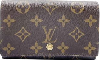 Louis Vuitton Monogram Brown Monogram Wallet (Bi-Fold) (Pre-Owned)