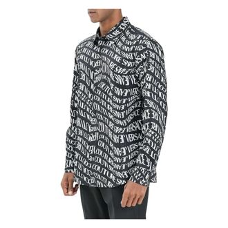 Versace Jeans Couture Heren, Overhemden, Veelkleurig, Maat: 2XL Katoen