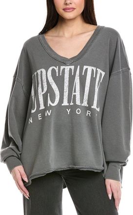 Free People We The Free Venice V-Neck Graphic Sweatshirt