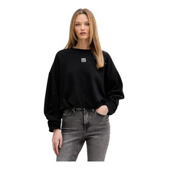 DKNY Mujer, Sudaderas, Negro, Talla: L