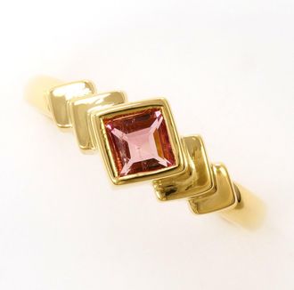 C&A Pink Yellow Gold Yellow Gold (18K) Band Ring (Pre-Owned)