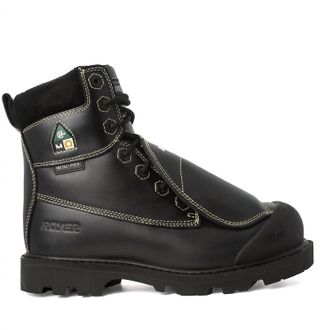 Royer Cosm&eacute;tique Mens Flx Realflex Work Boots In Black