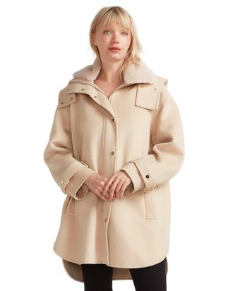 Belle & Bloom Heavy Hearted Detachable Hooded Coat