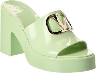 Valentino Vlogo 80 Rubber Platform Sandal