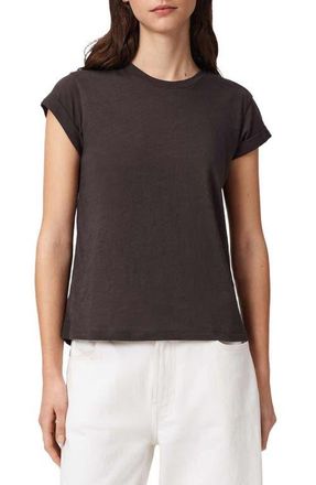 AllSaints Anna Cotton T-Shirt in Bottle Brown at Nordstrom, Size X-Small