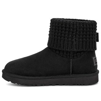 UGG (WMNS) UGG Classic Solene Mini Snow Boots Black 1113463-BLK