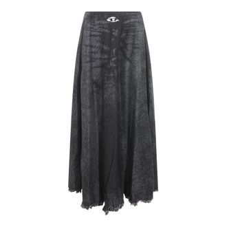 Diesel Skirts Blacks And Greys-Donna