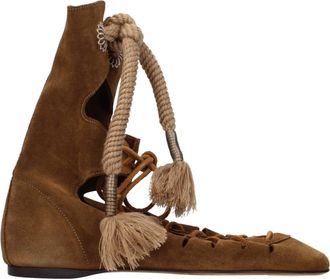 Isabel Marant Leather Ankle Womens Boots