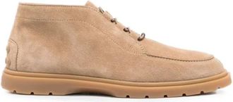 Tod's Lace-up Boots - male - Tods - Lace-up Boots - Beige - 7 1/2 UK - Shoes